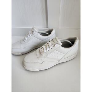 Mens M7100 ProWalker Sneaker by Rockport -‎ Size 10 White Leather